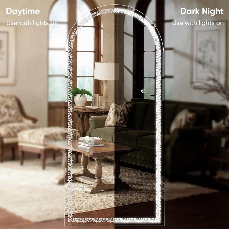 LED Lighted Full Length Mirror