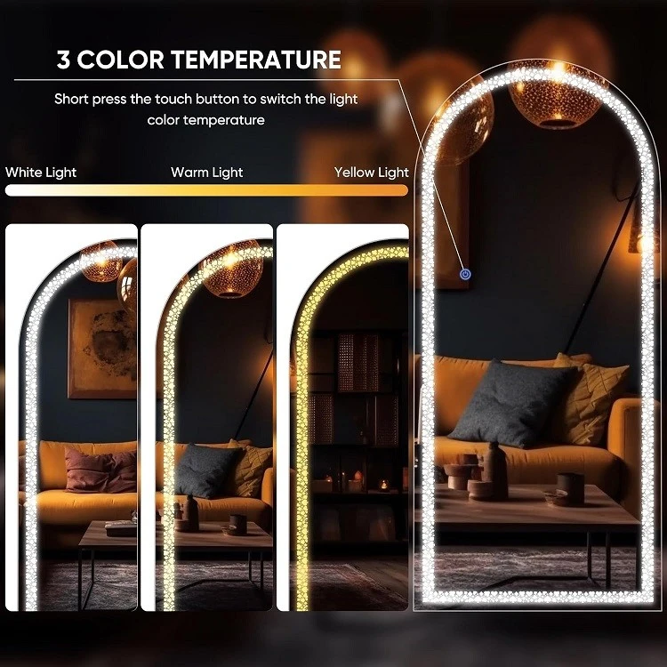 LED Lighted Full Length Mirror